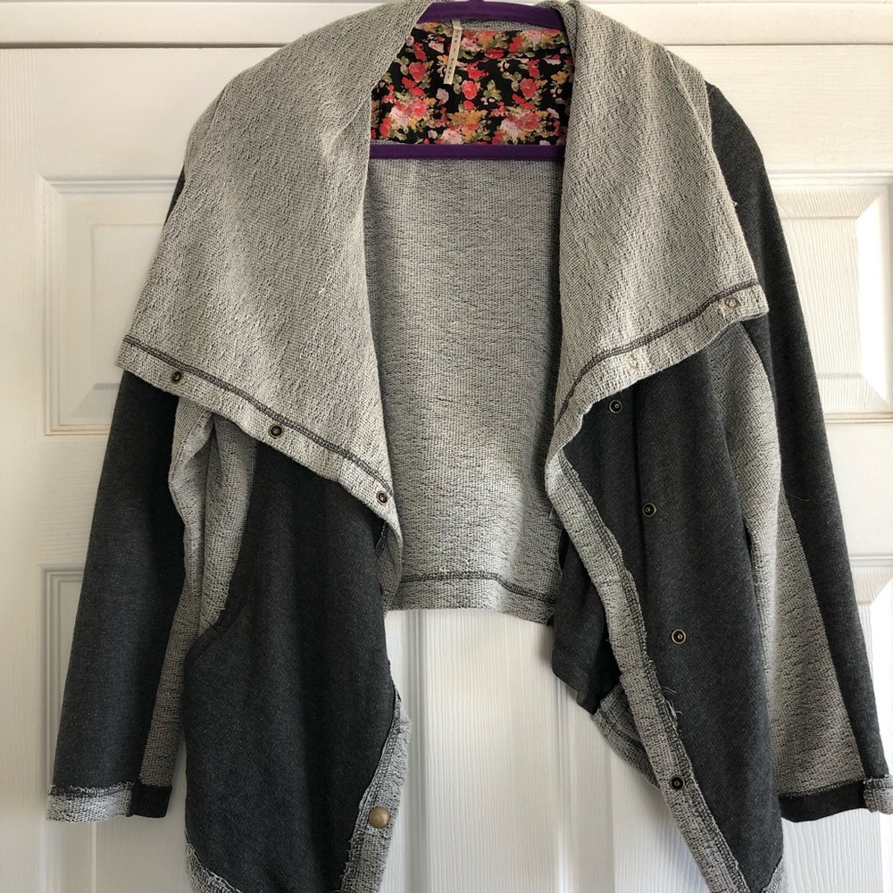 The 1 Eight Asymmetrical Crop Sweater
